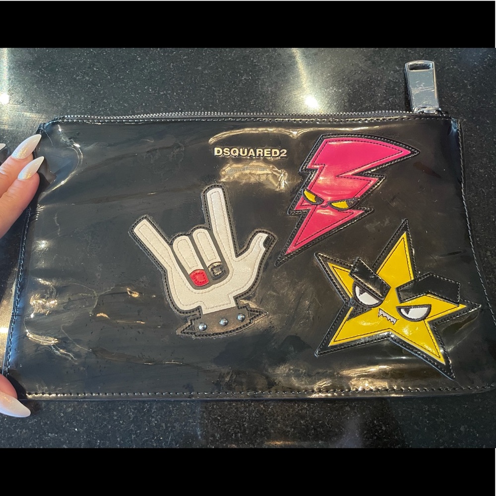 Dsquared2 Leather Clutch